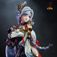 8.png Shenhe Genshin Impact 3D Pringting