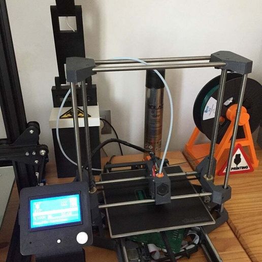 IMG_1143.JPG Box and support for 12864 Display LCD 3D Printer Controller (for ramps 1,4)