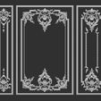 CNC-Art-3D-RH_-WALL-PANEL-23-224.jpg WALL PANEL classical decoration ONE FROM 36 3D MODEL
