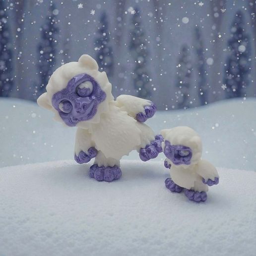 3D Tinys Baby Yeti