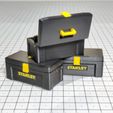 04.jpg 3D file Tool box 1/10 scale + hammer + wrenches・3D printer model to download