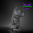 American-Pit-Bull-Terrier-7.png Гибкий щенок: Американский питбультерьер 3D STL модель