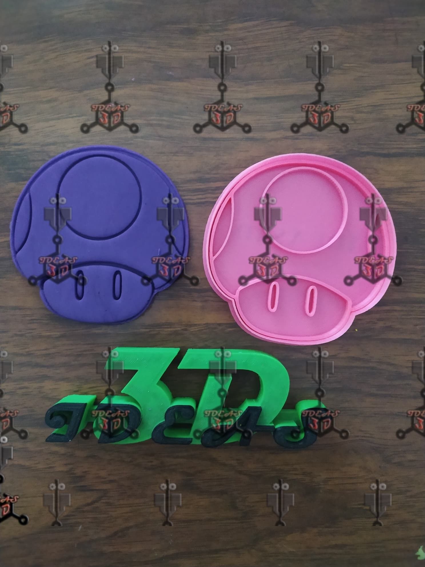 STL Cookie Cutter File Mushroom Cookie Cutter STL File Instant Download