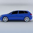 Preview5.jpg Audi A3 Sportback 2004 3D Model