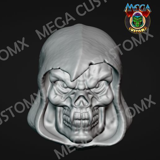 200X Skeletor Head for MOTU Origins