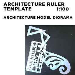 1.jpg MODÈLE DE RÈGLE D'ARCHITECTURE COURBE 1:100