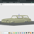 Screenshot-1629.png 1964 Chrysler Newport Town & Country Wagon, scale model, hollow shell body, resin, FDM, printable, stl