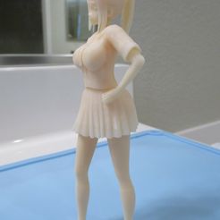 1.JPG Free 3D file *FREE* Print Ready Anime Girl "Feebie Sample" HQ・3D printable design to download