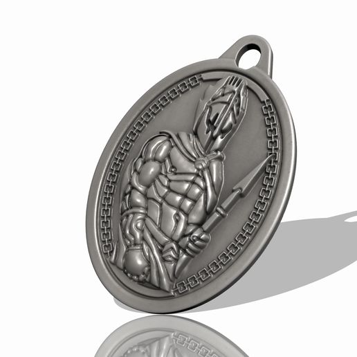 warrior-man-update-03.jpg warrior man Ancient Pendant Necklaces for Men