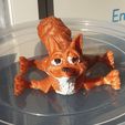 Renard mignon de Flexi Print-in-Place
