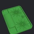 Captura-de-Pantalla-2023-07-15-a-las-16.54.40.jpg WEED TRAY GRINDERKING ...WEED TRAY 180X130X18 MM. ROLLING TRAY. EASY PRINT PRINTING WITHOUT SUPPORTS READY TO PRINT