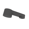 02-render.png Air Diverter Lever For Ford Fiesta From 2008