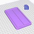 STL00513-4.png Bookmarks Set with Silicone Mold Housing