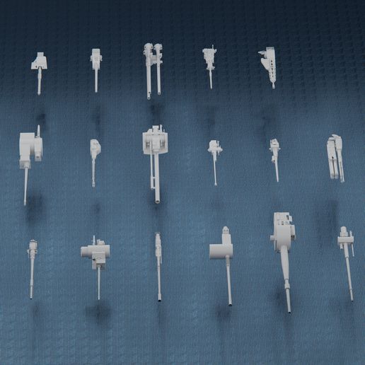 💺 War Kitbash・ 3D File for 3D printing・Cults