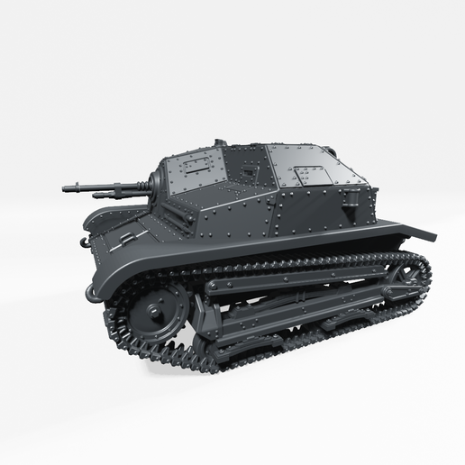 1.png Tankette TKS with 2 optional machine guns (Poland, WW2)
