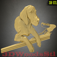 1.png dog,3D stl model relief wall decor, CNC Router Engraver, Artcam, Aspire, CNC files