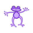 frog.obj Funny frog STL file