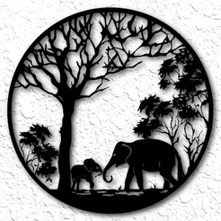 project_20230215_0123432-01.png Elephant safari wall art savannah wall decor
