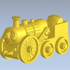 1.jpg Free STL file Stephen the Rocket (Thomas and Friends)・3D print object to download