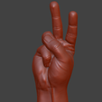 Peace_33.png V sign Victory hand gesture