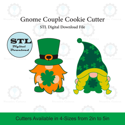Etsy-Listing-Template-STL.png Gnome Couple Cookie Cutters | STL File