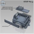 BED-004B.jpg WASTELANDS RC TRUCK BODY SCALE 1:10  (270mm)