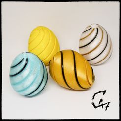 Easter-2021-filament_0.jpg Free STL file Easter Eggs with filament・3D printable object to download, c47