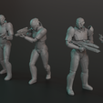 Untitled.png Батарианский отряд наемников - фан-мейд набор миниатюр Mass Effect (5 поз)