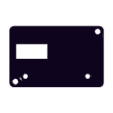 pod_connector_plate.stl ONVS MINI MK. 1 1431 POD module