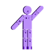 Flex_Person1_Eunny.stl Personne flexible avec Tinkercad