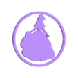 PRINCESA CIRCULO.STL Topper Princess + Castle Medallions - STL