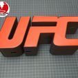 UFC 3D led lamp
