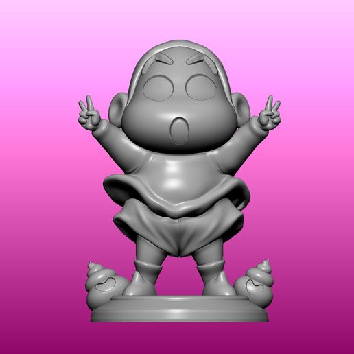 SHIN CHAN JOYOYO - Fan Art - 3D model