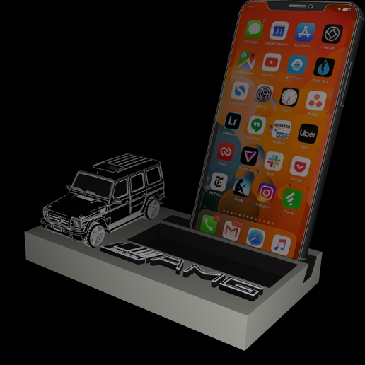 Phone holder AMG 3D model