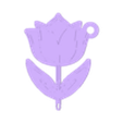 tulipan.stl tulipan keychain
