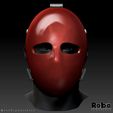 BULLDOZER-05.jpg Bulldozer Operator Belligerent skin Mask - Call of Duty Zombies - WARZONE - STL model 3D print file