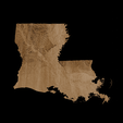 3.png Topographic Map of Louisiana – 3D Terrain