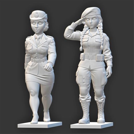 army ladies 2 model