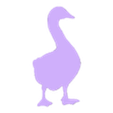 goose croc charm.stl goose croc charm