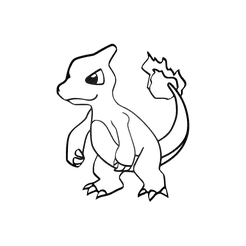 charmeleon.png Файл STL Настенное искусство покемона Чармелеона・Модель для загрузки и печати в формате 3D