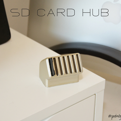 SD Card Hub - HERO.png Download file SD Card Hub • 3D print model, Adylinn