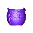BUHO 3.STL Cute owl Pot model 2