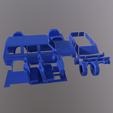 A006_Camera-1.png Archivo STL Nissan Patrol Y60 1987 Coche imprimible con partes separadas・Plan de impresora 3D para descargar