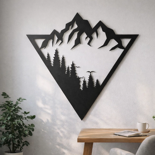 Mountain View - Wall Art