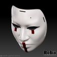 ROZE-BAD-BISHOP-MASK-STL-COD-CALL-OF-DUTY-MODERN-WARFARE-MW2-MW3-WARZONE-08.jpg Roze Bad Bishop Maske - MW2 - Warzone - STL Modell 3D Druck Datei