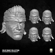 20.png Solid Snake Collection fan art 3D printable File For Action Figures