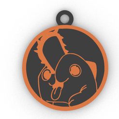 tyu1.jpg Fichier STL POCHITA TRONÇONNEUSE HOMME PORTE-CLÉS PORTE-CLÉS・Objet imprimable en 3D à télécharger