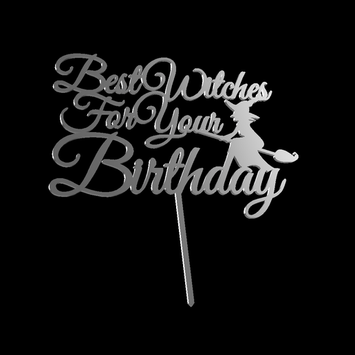 Best Witches for your Birthday 3D model