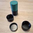 20260719_124931.jpg Modular Stackable Screw-On Storage Container System - Ø80mm