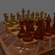 untitled1.jpg Chess Pieces, 3D STL File for Chess Pieces, Chess Model, Digital Download, 3D Printer Chess Model, Game, Home Decor, 3d Printer Chess